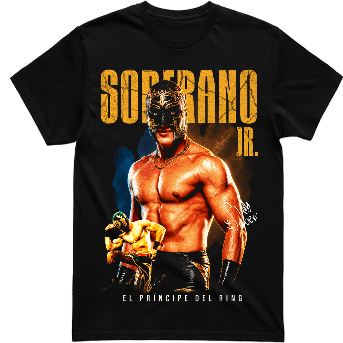 Playera Lucha Libre Soberano Jr.| BL 07