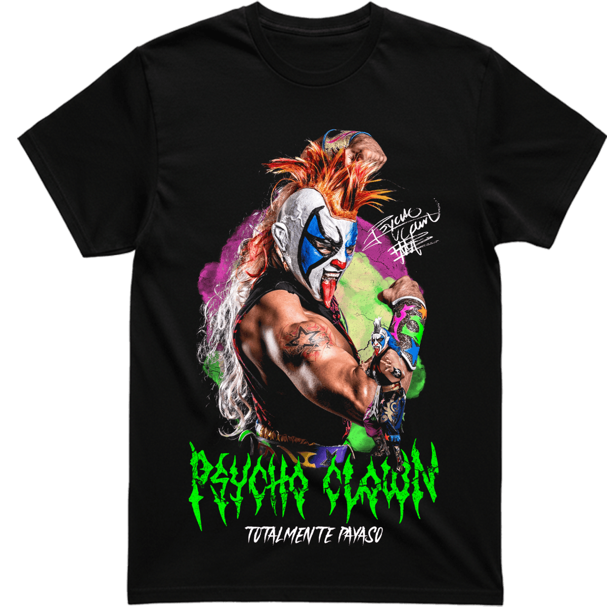 Playera Lucha Libre Psycho Clown | BL 12