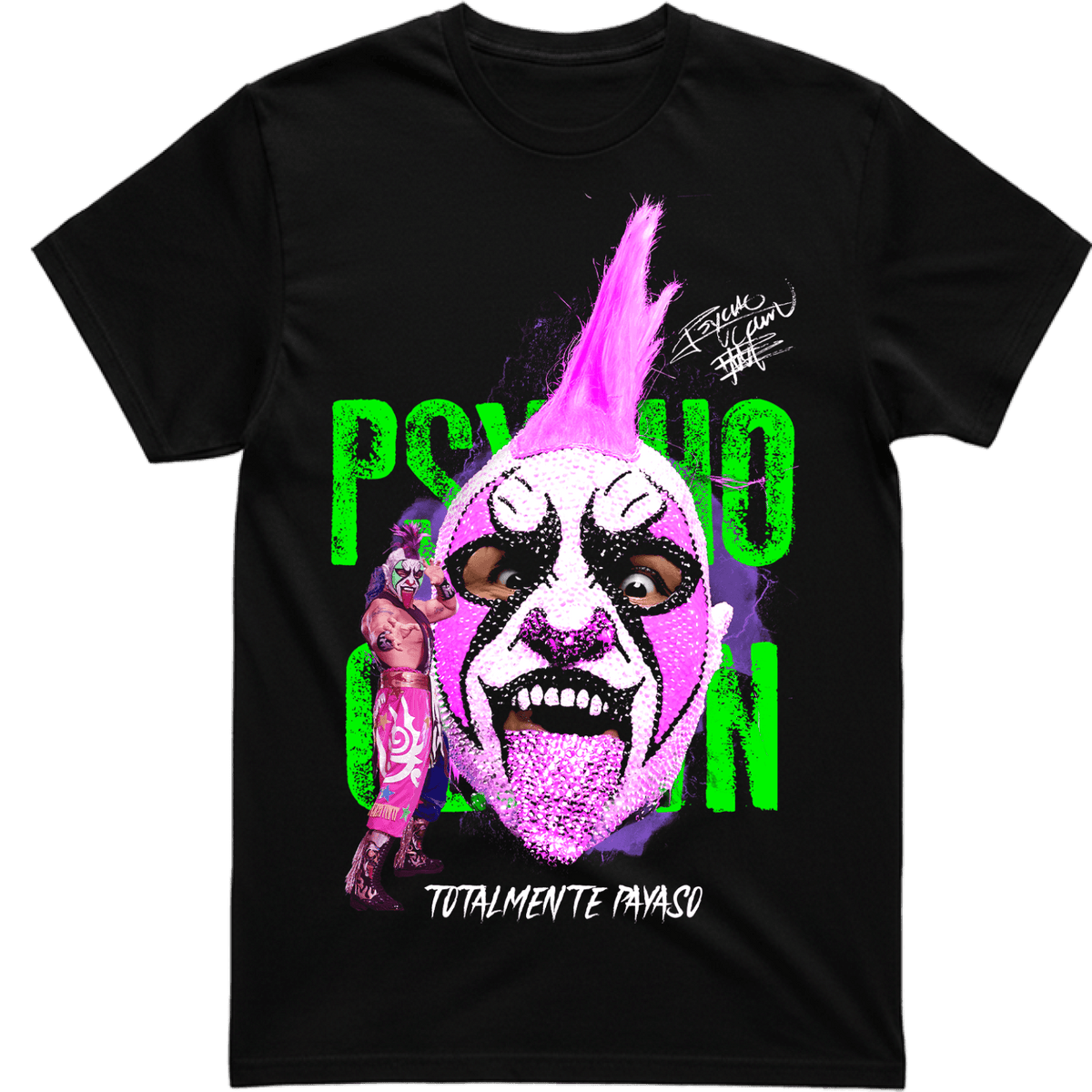 Playera Lucha Libre Psycho Clown | BL 13